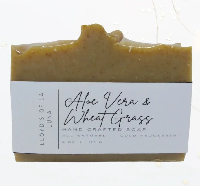 Aloe Vera & Wheat Grass Soap