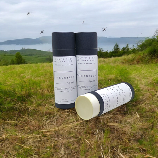All-Natural Citronella Balm Stick – 3oz (Cardboard Tube)