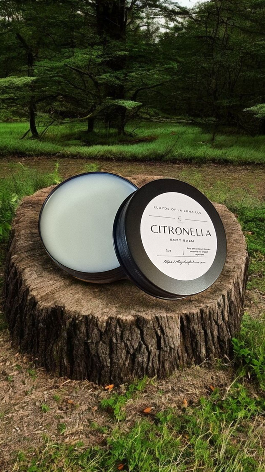 All-Natural Citronella Balm – 2oz Tin